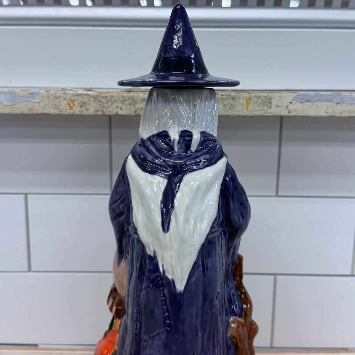 Witches Brew Ceramic Witch Decanter Halloween R J Ceramics