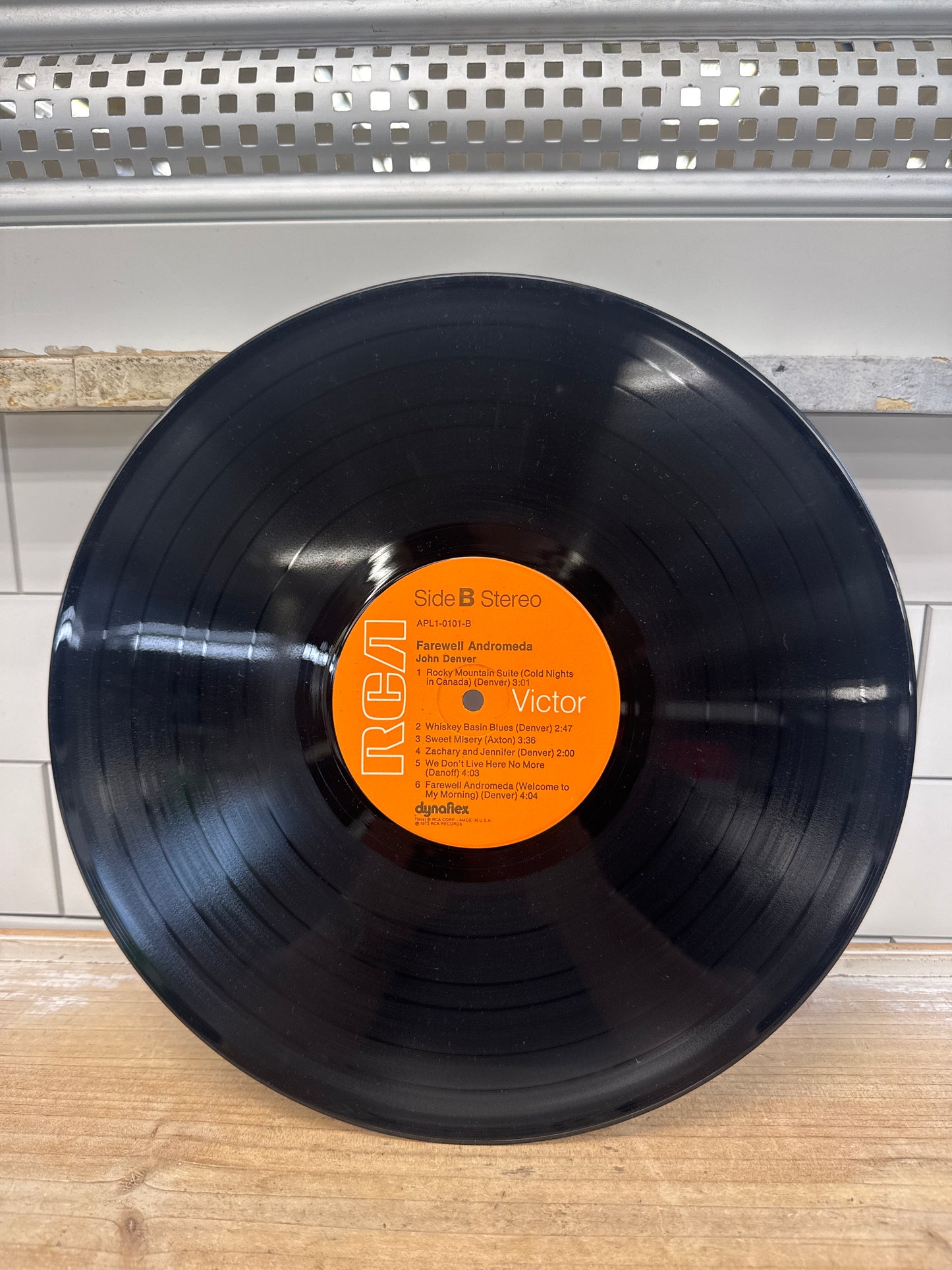 John Denver Farewell Andromeda Vinyl Record 1973 LP