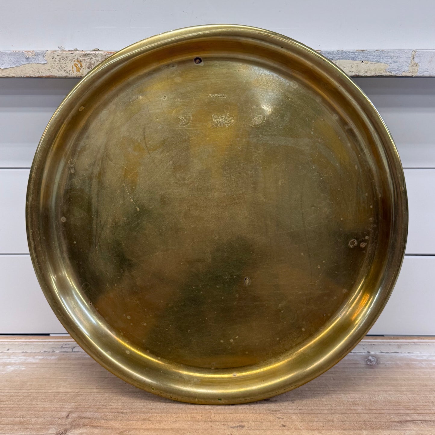 Vintage Brass Tray Smudge Pot & Claw Foot Bowl Lot of 3
