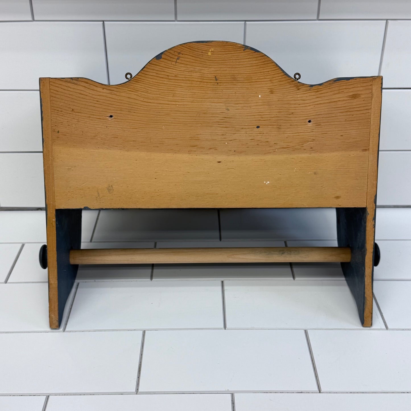 Floral Shelf, Hand Painted Wood