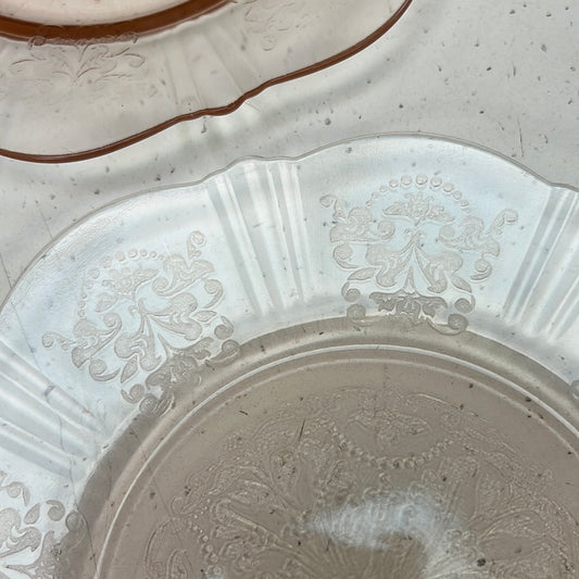 MacBeth-Evans American Sweetheart Depression Glass Dinnerware Selection, 1930s