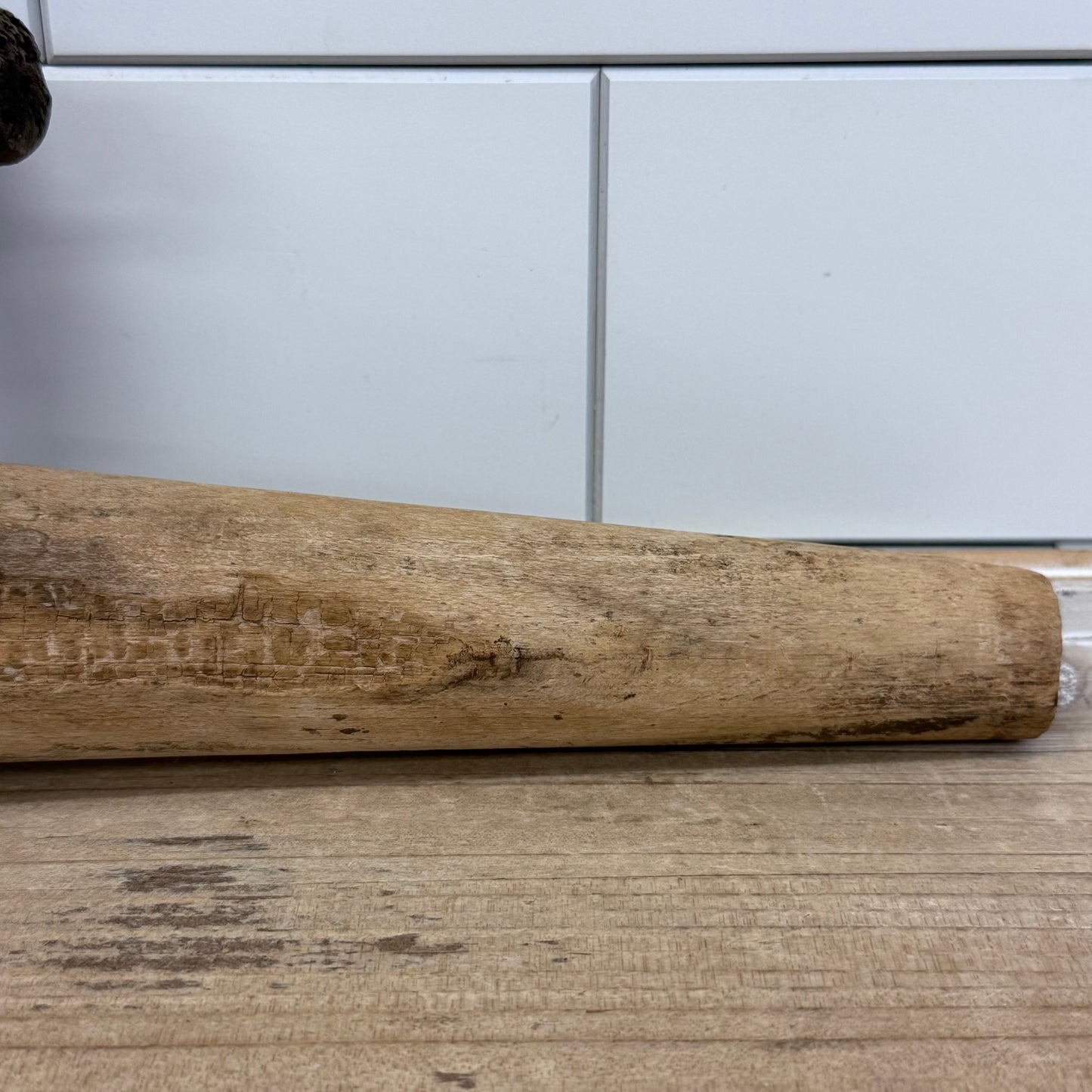 Antique Wooden Barrel Cask Dispensing Tap Primitive Cooperage Tool