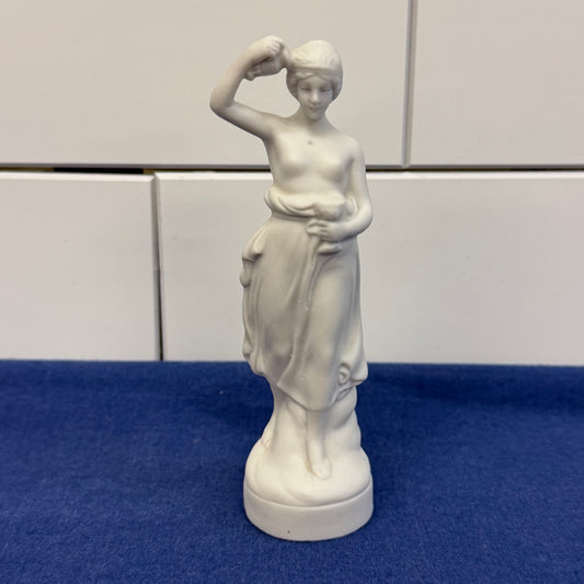 Bisque Porcelain Female Figurine
