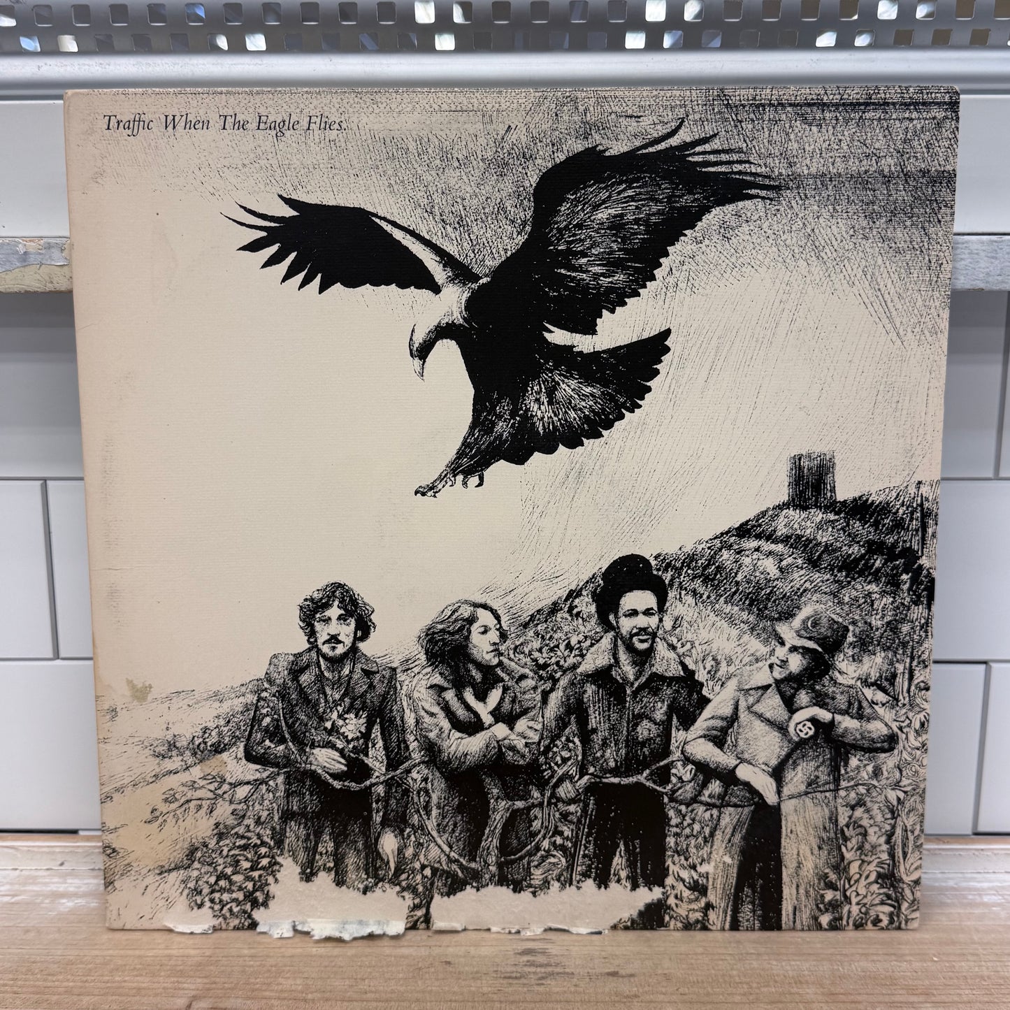 Traffic When the Eagle Flies Vinyl Record LP 1974