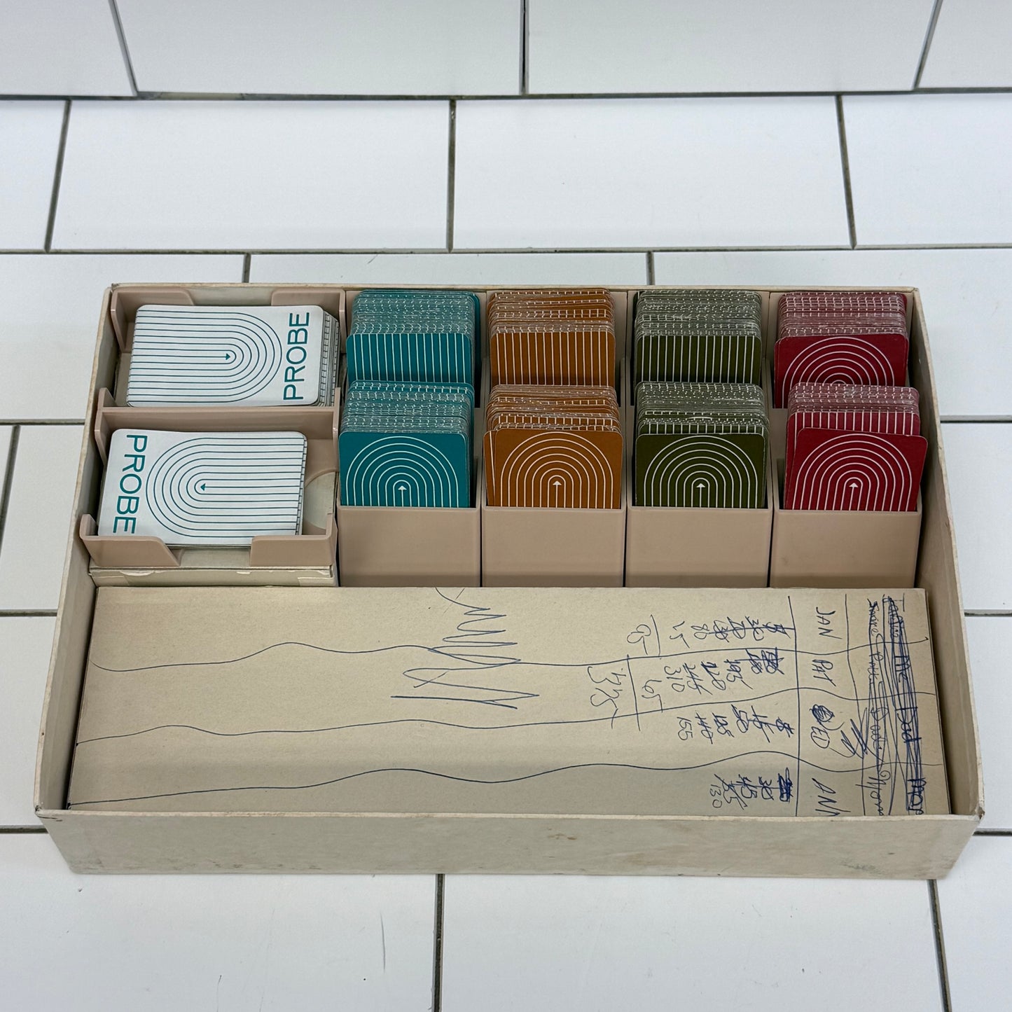 Parker Brothers Probe Card Game Complete in Box 1964 Manual