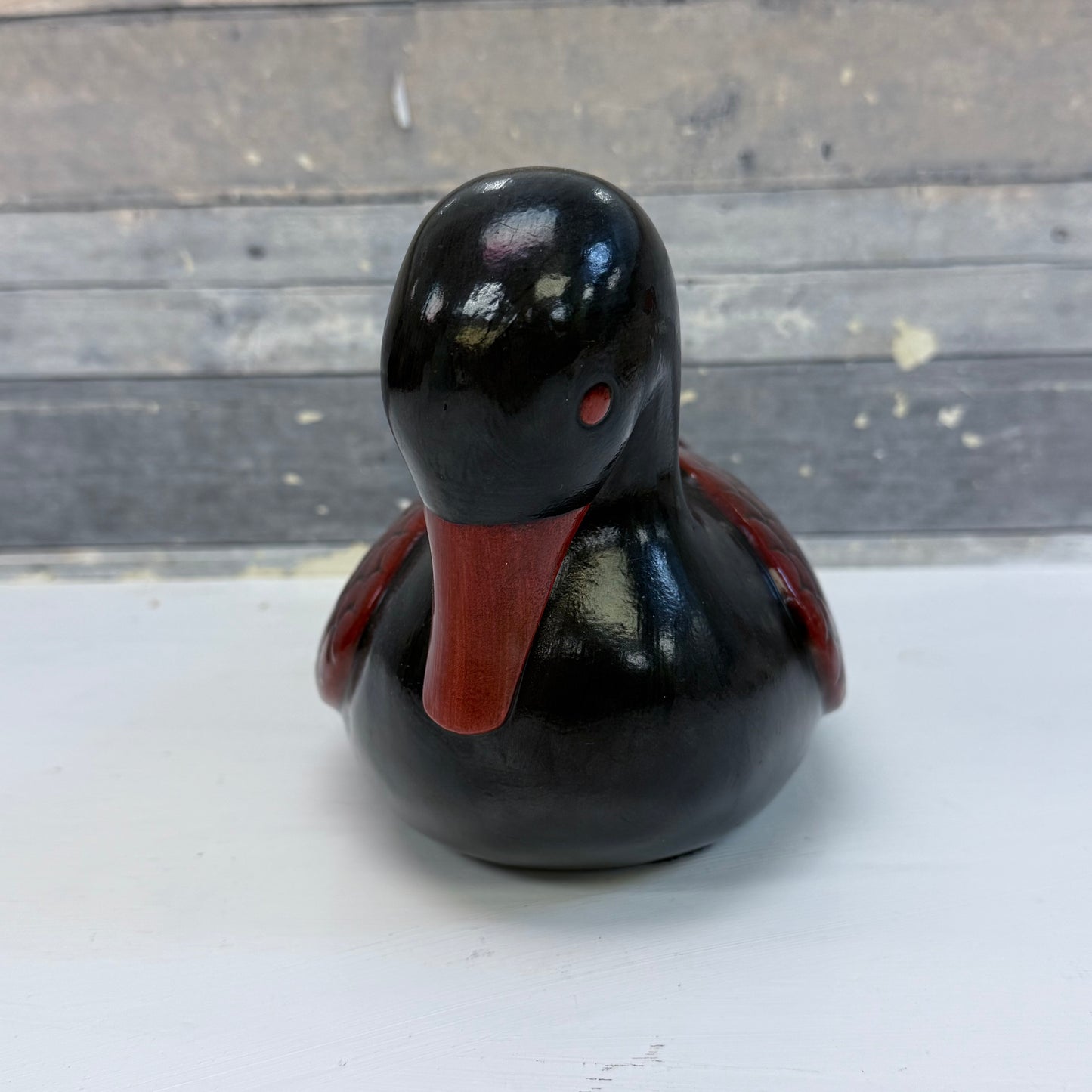 Fitz & Floyd Ceramic Vernissage Duck Decoy Statue