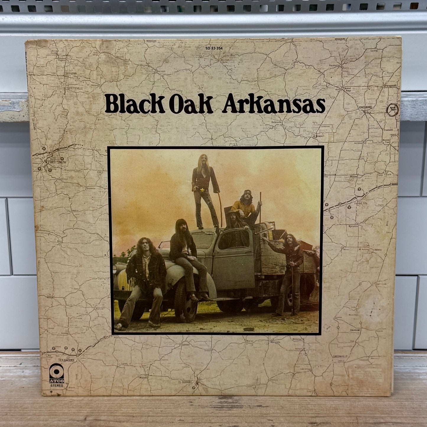 Black Oak Arkansas Self Titled Vinyl Record LP 1971 #SD-33-354