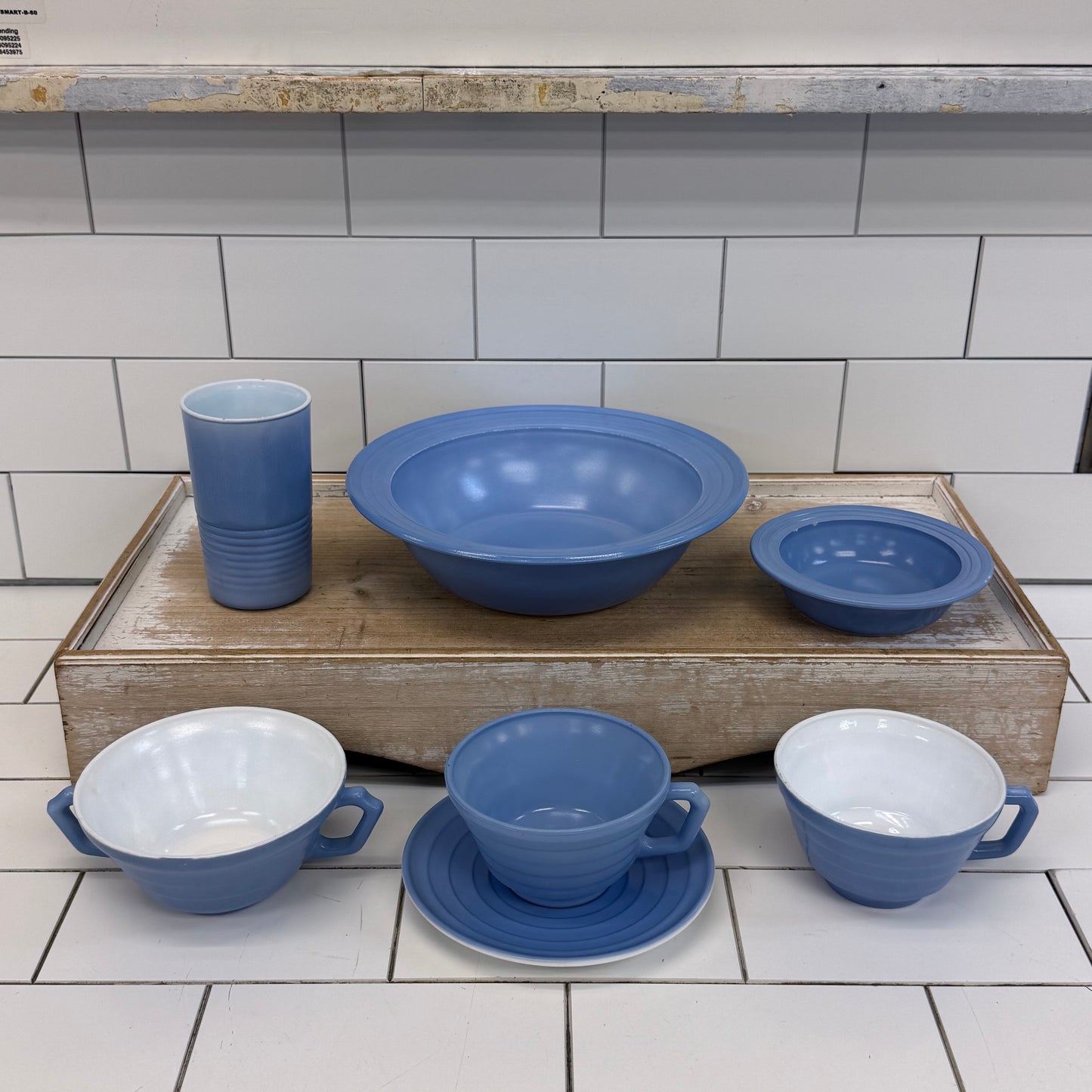 Hazel Atlas Moderntone Pastel Platonite Dish Selection