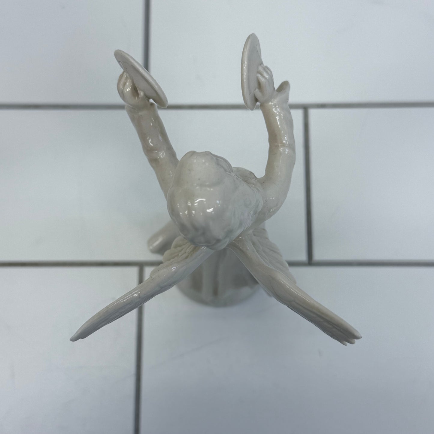 Dresden Style Angel Figurine, Porcelain