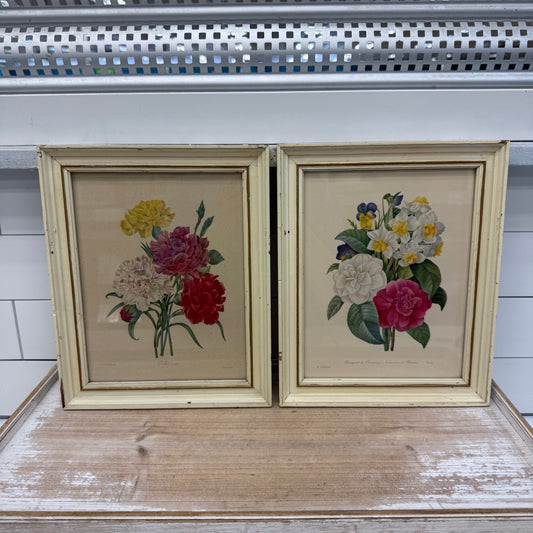 Pierre-Joseph Redouté
Floral Prints, Framed Set of 2