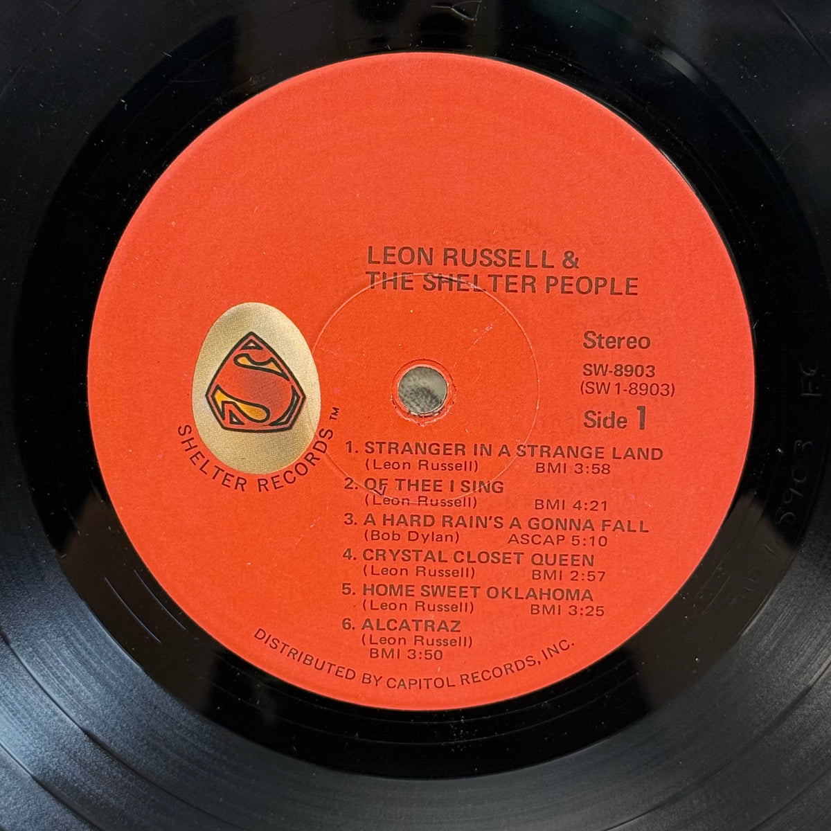 Leon Russell Shelter People Vinyl LP 1971 Shelter SW-8903