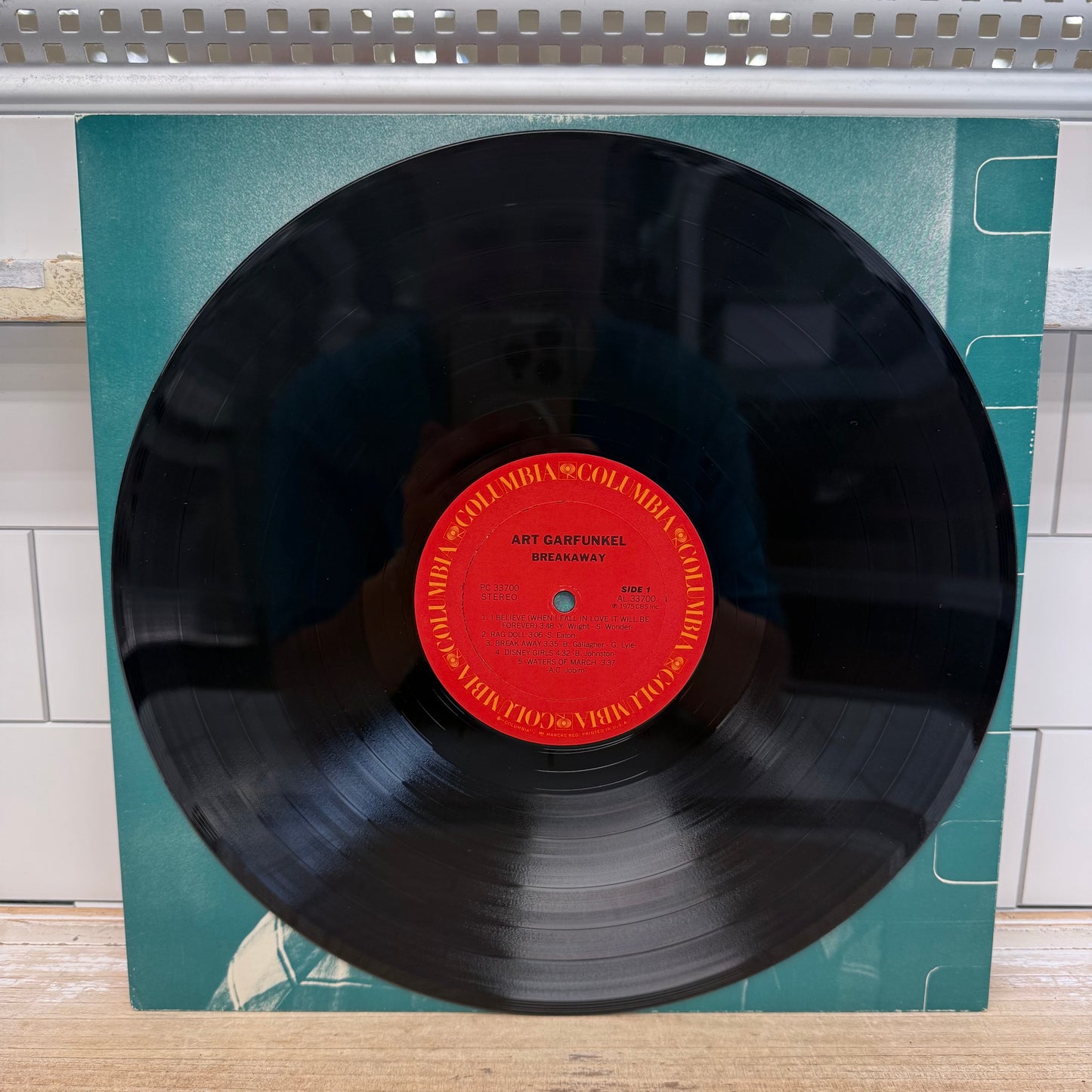 Art Garfunkel Breakaway Vinyl Record 1975 LP