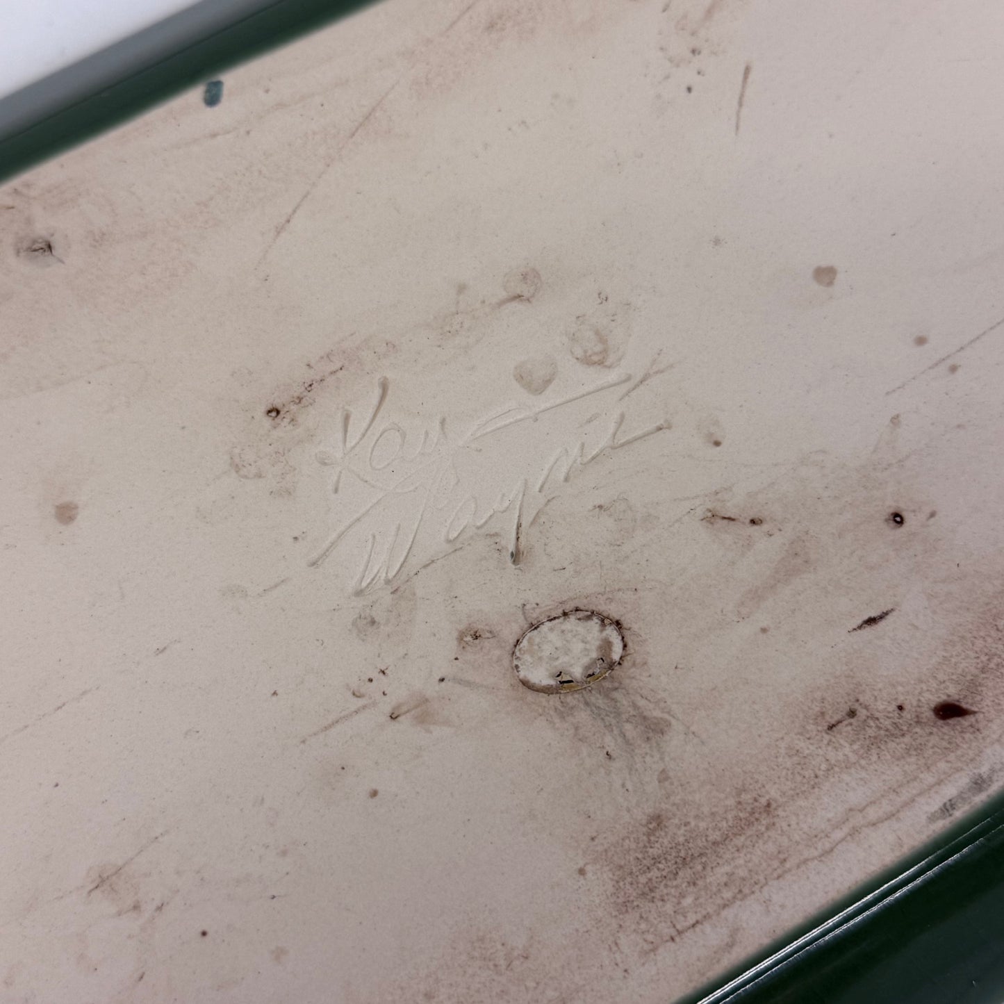Southern Living Mt. Vernon Pine Sprig Tray Kay Wayne 2004