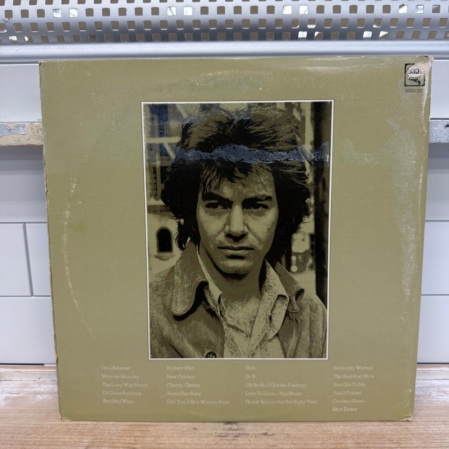 Neil Diamond Double Gold Double Vinyl Record LP 1972 #BDS2227