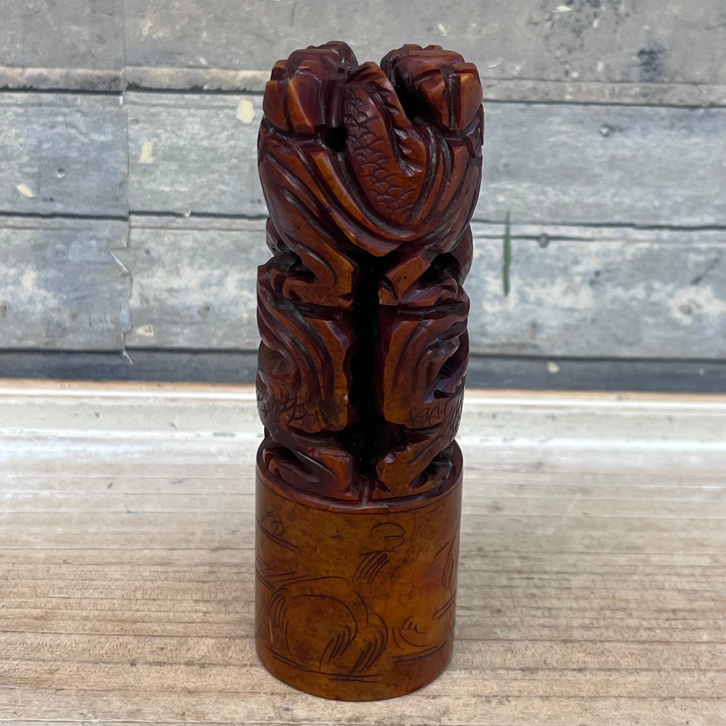 Chinese Stone Name Stamp, Frank
