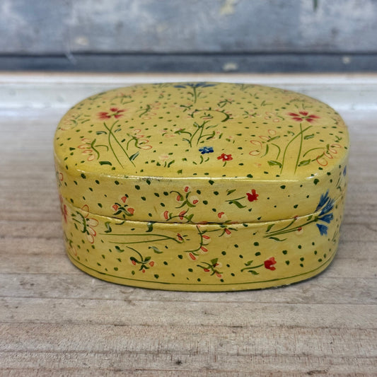 Floral Handmade Trinket Box