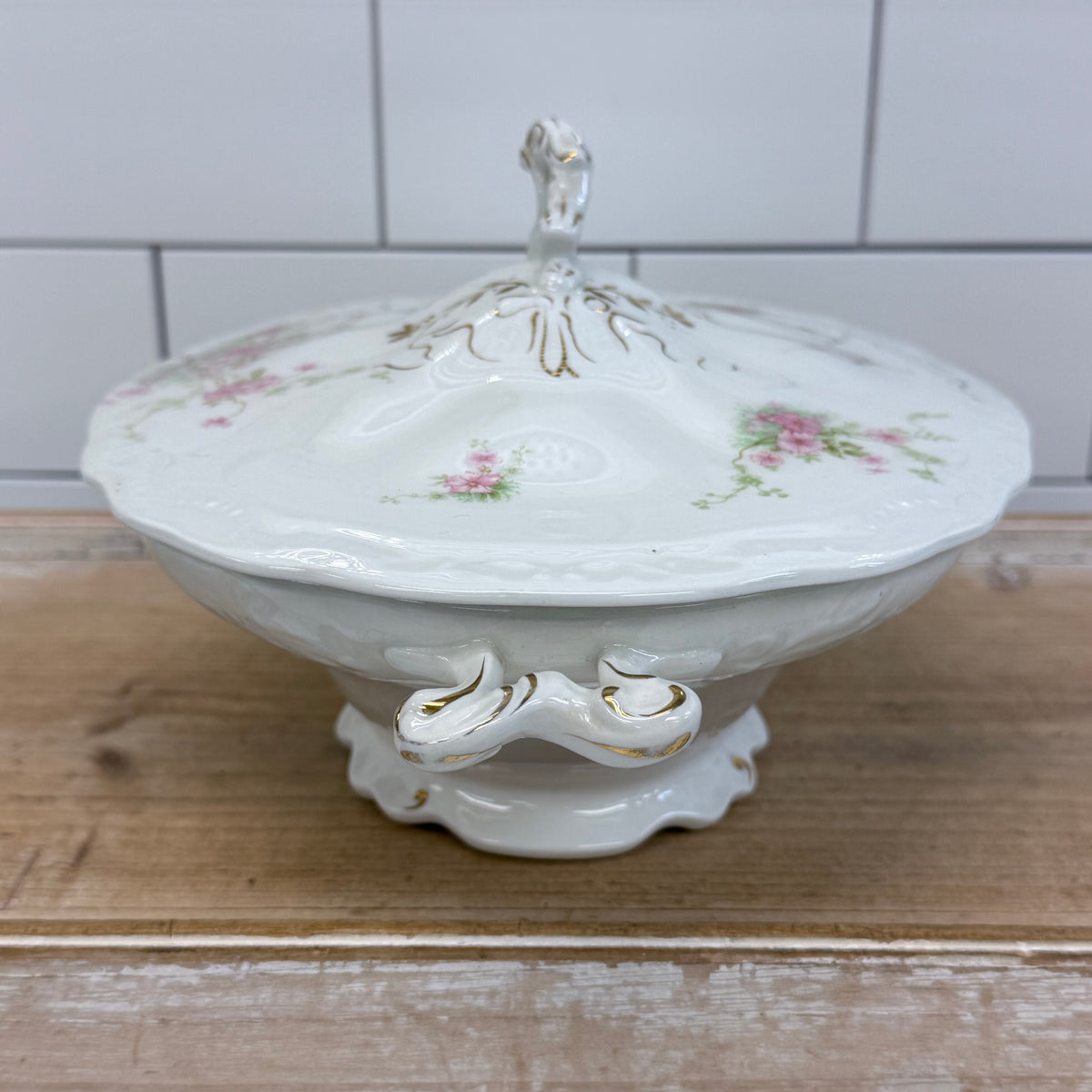Johnson Bros Royal Porcelain Covered Serving Dish