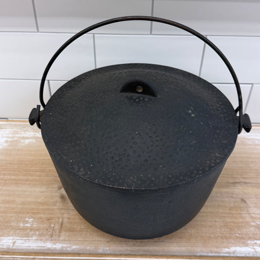 Cast Iron Camp Kettle Dutch Oven Outdoor Cookware