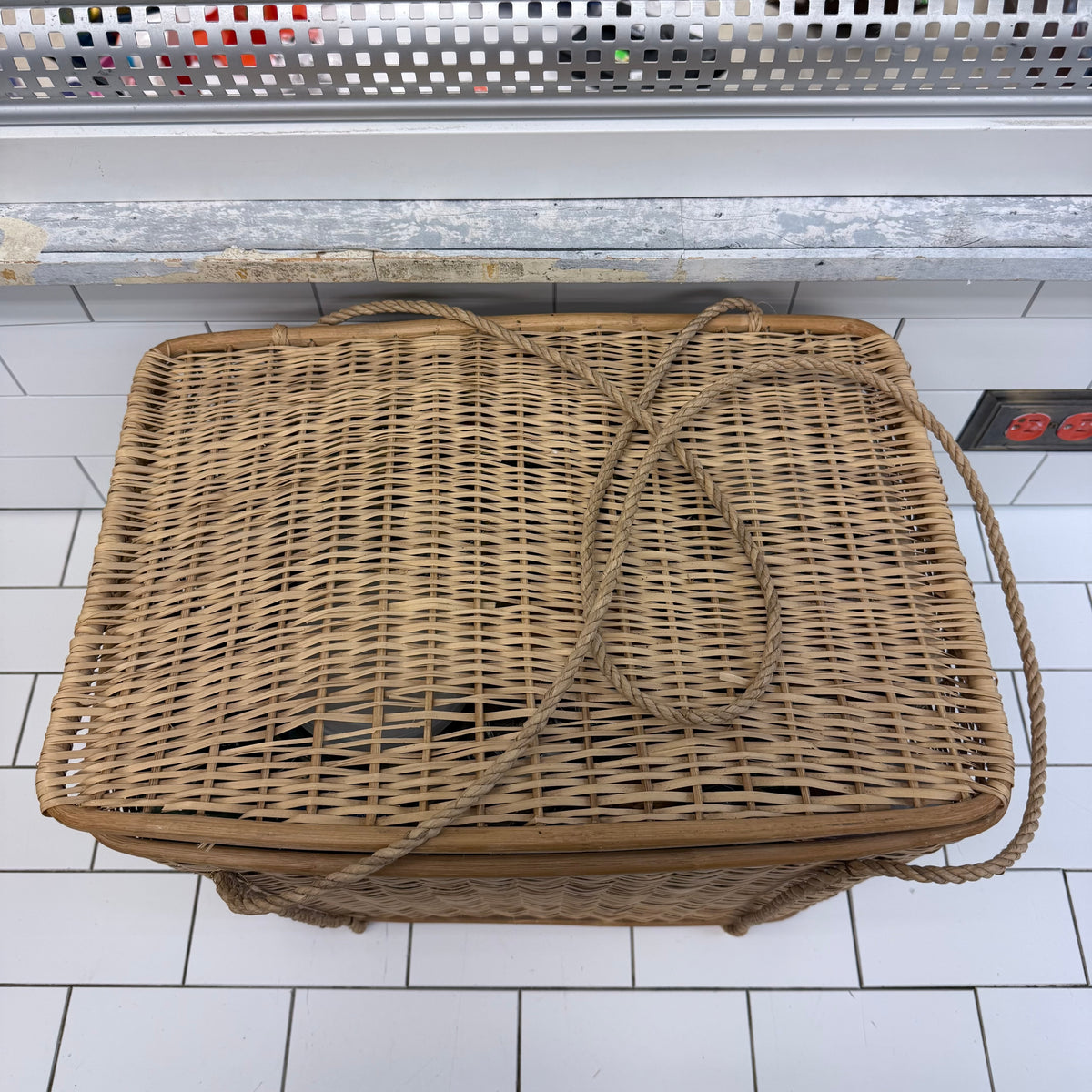 Estate Mystery Basket Vintage 28 Lbs