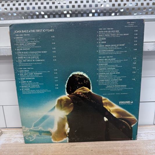 Joan Baez The First 10 Years Double Vinyl Record, 1970