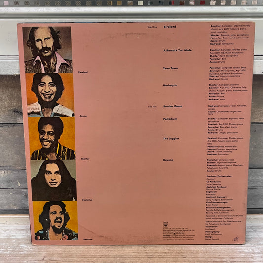 Weather Report Heavy Weather Vinyl Record, 1977