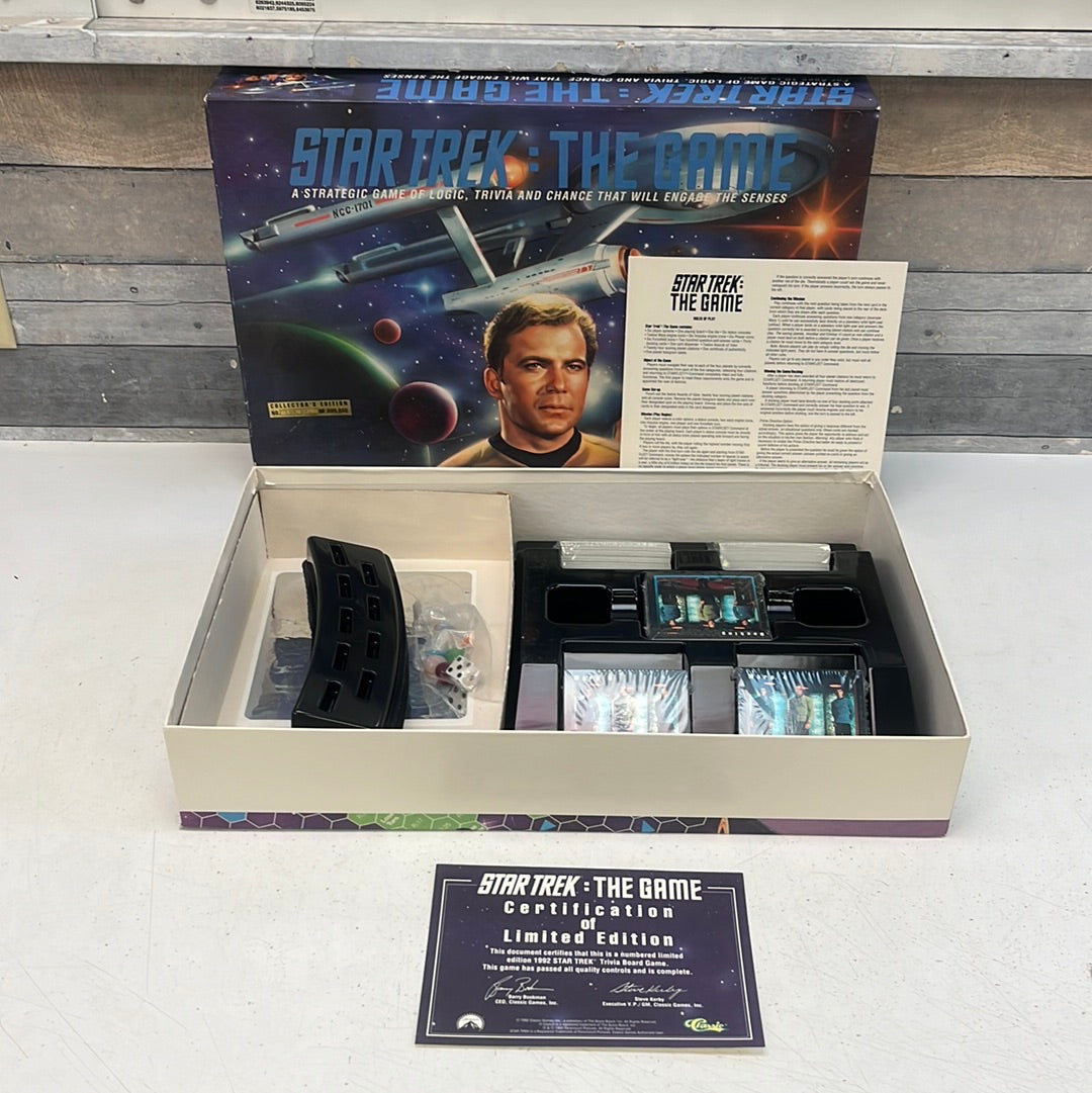 Star Trek: The Game Collector’s Edition New in Box, 1992