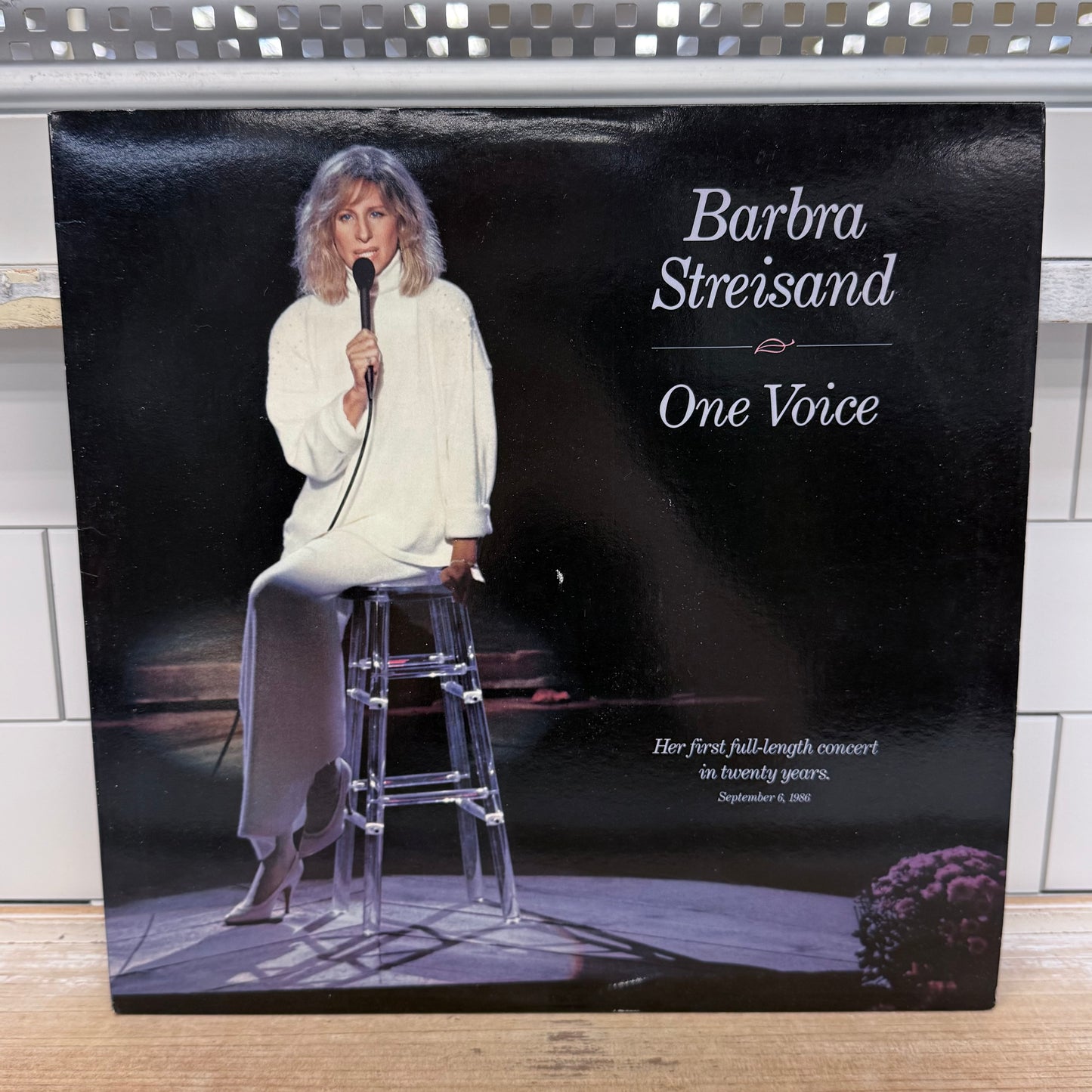 Barbra Streisand One Voice Vinyl Record LP 1987 #OC 40788