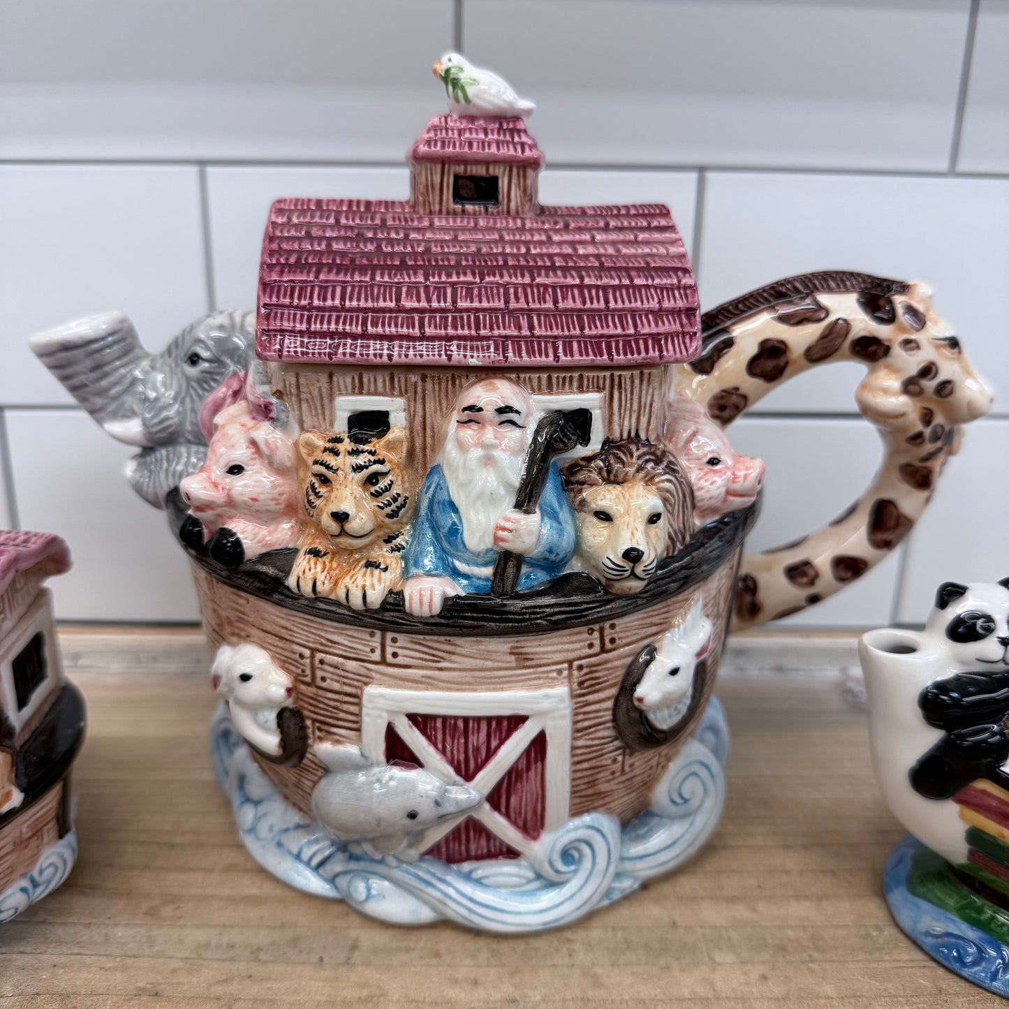 Noah’s Ark Ceramic Tea Set of 3
