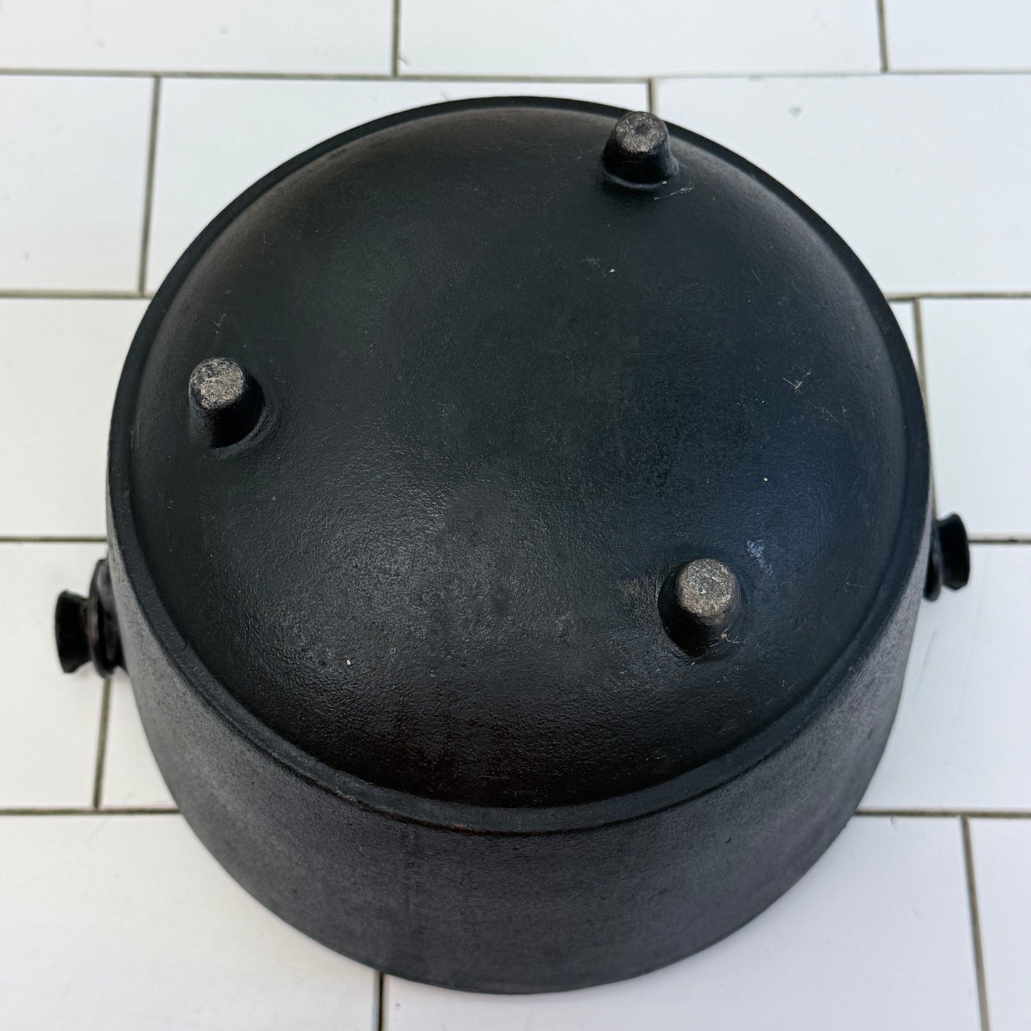 Cast Iron Camp Kettle Dutch Oven Outdoor Cookware
