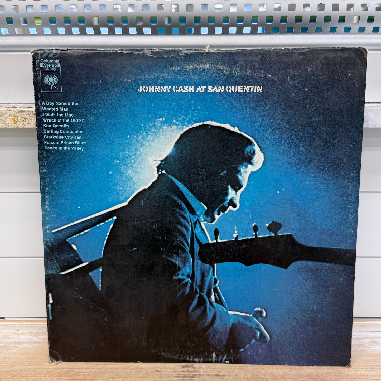 Johnny Cash At San Quentin Vinyl LP 1969 #CS9827