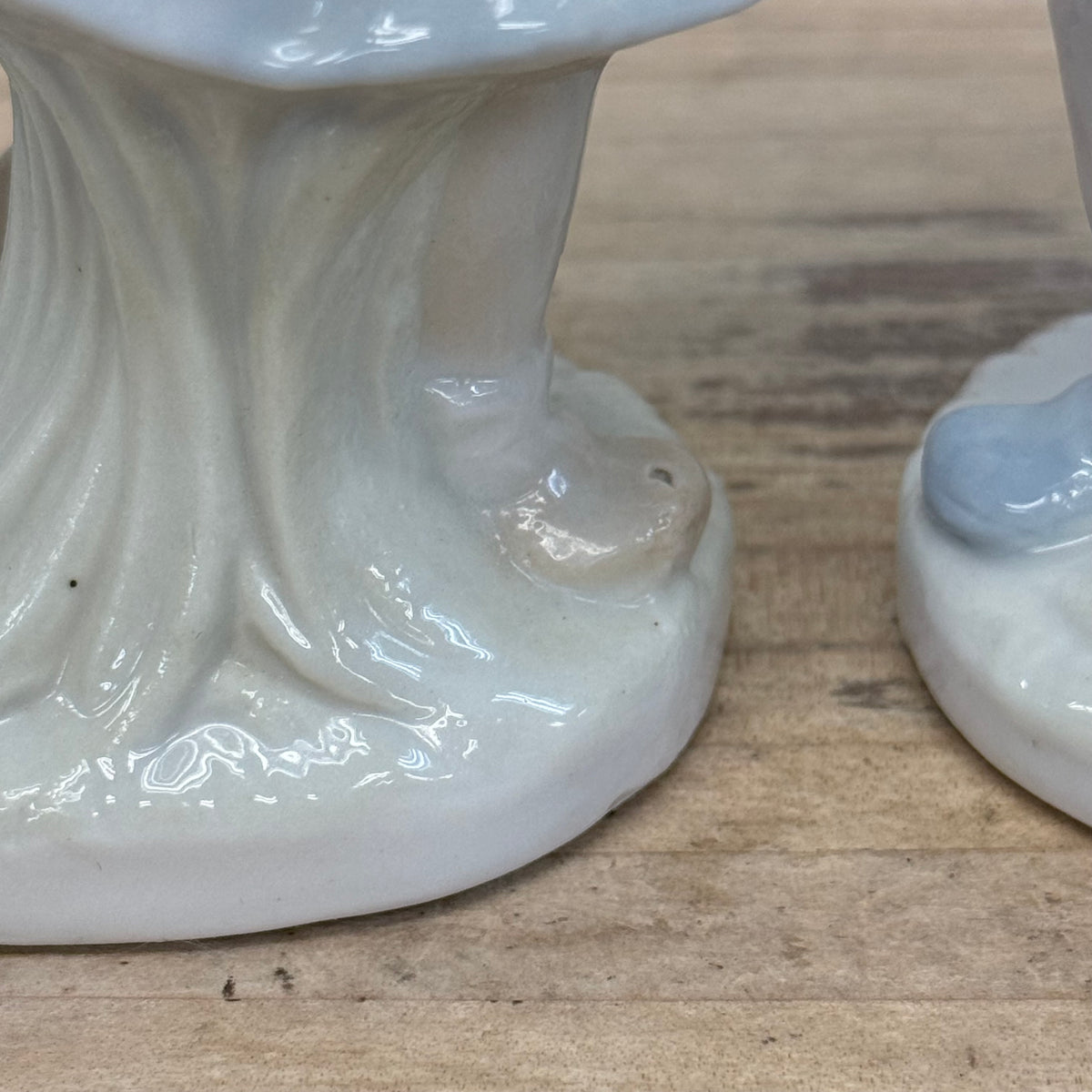 KPM Boy & Girl with Puppies Figurines Set of 2