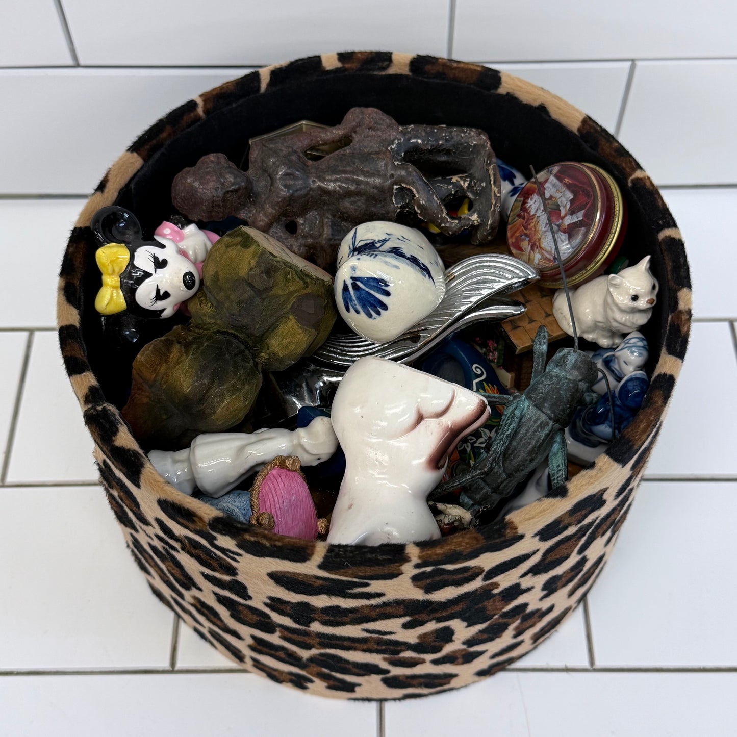 Mystery Estate Box Vintage Collectibles Assorted Lot 5 lb
