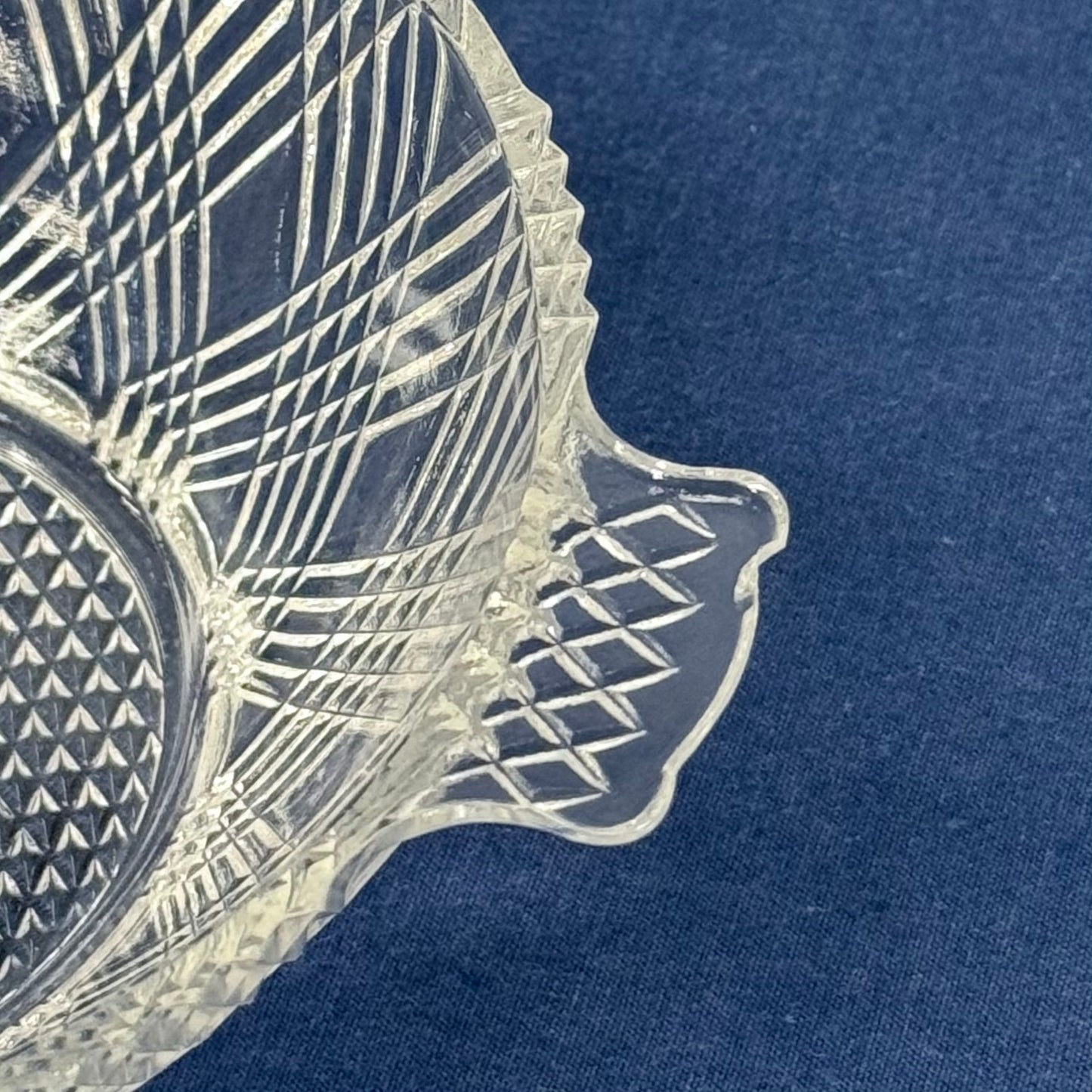 Hazel Atlas Berry Bowls Starlight, Glass Set of 6