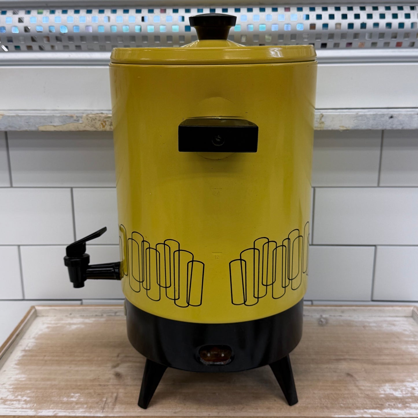 Empire Harvest Gold 32 Cup Electric Coffee Percolator Urn