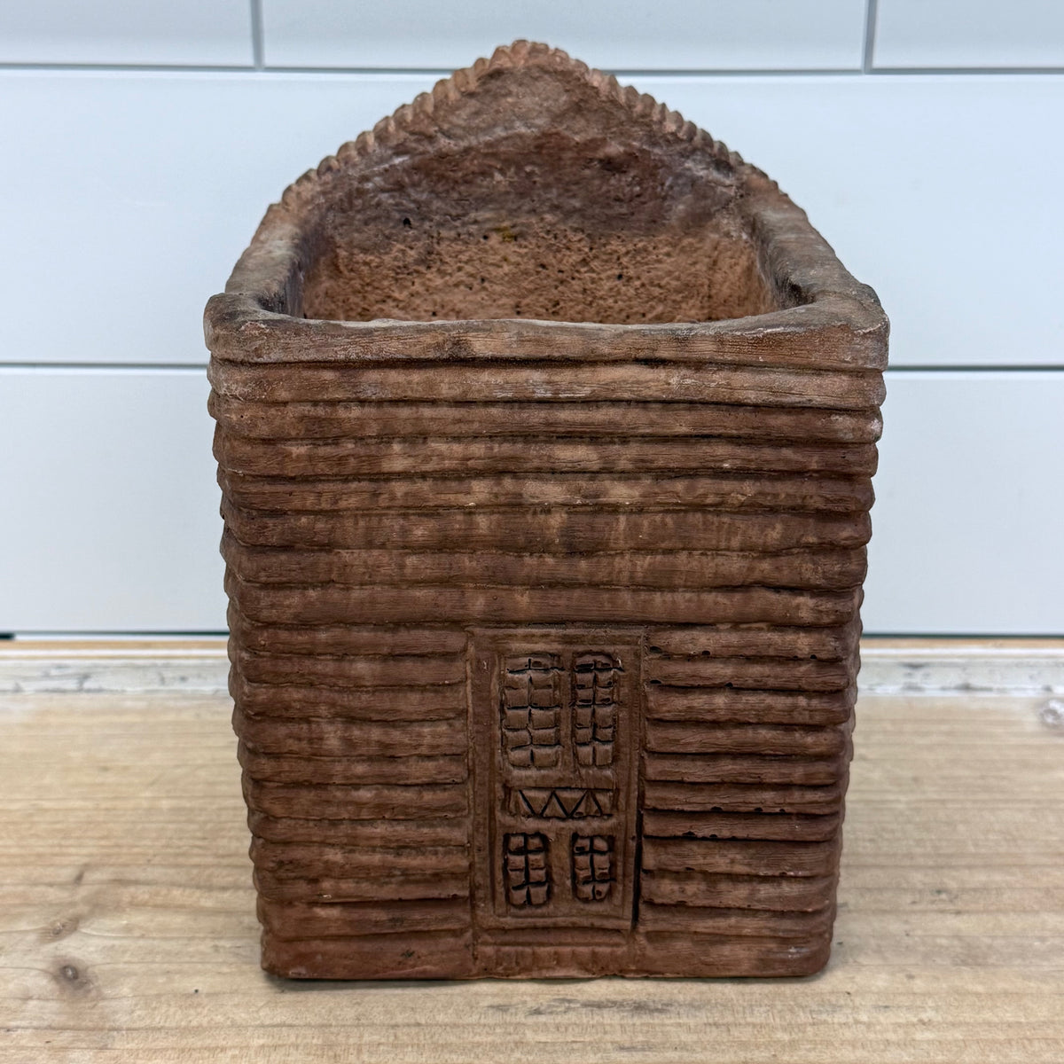 Rustic Bakery House Planter Cottage Shop Decor