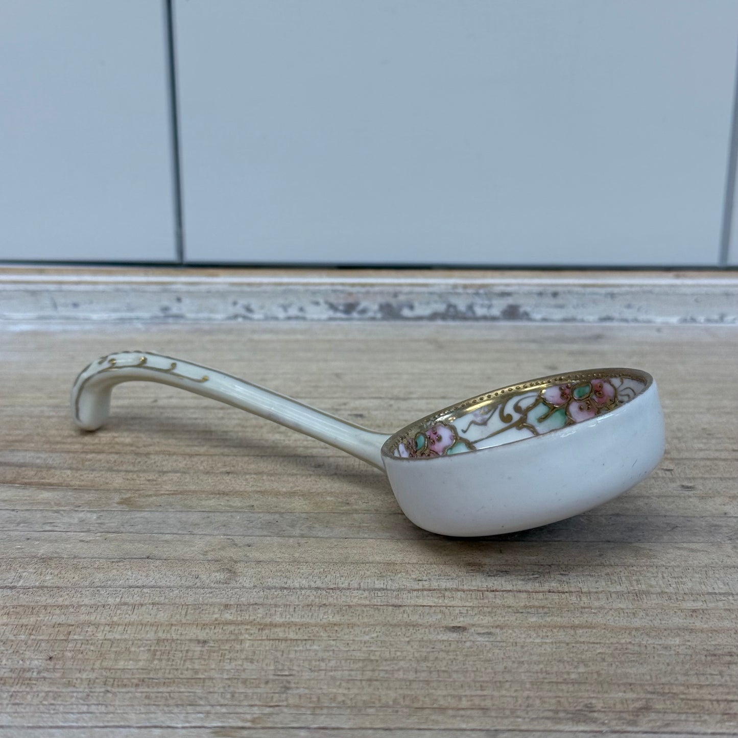 Antique Hand Painted Nippon Condiment Bowl Set