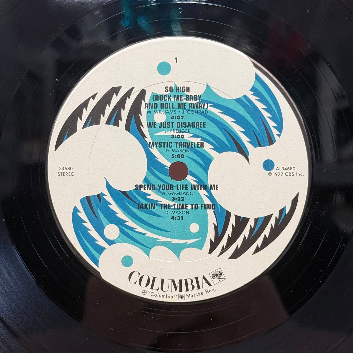 Dave Mason Let It Flow Vinyl LP 1977 Columbia #JC 34680