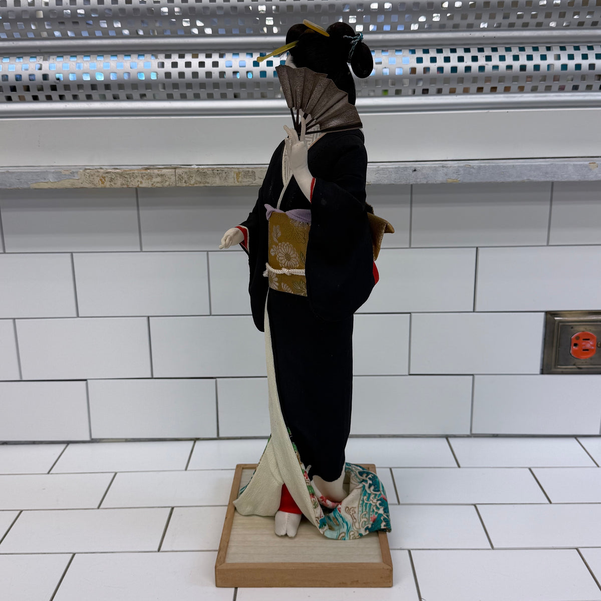 Japanese Doll in Acrylic Display Case