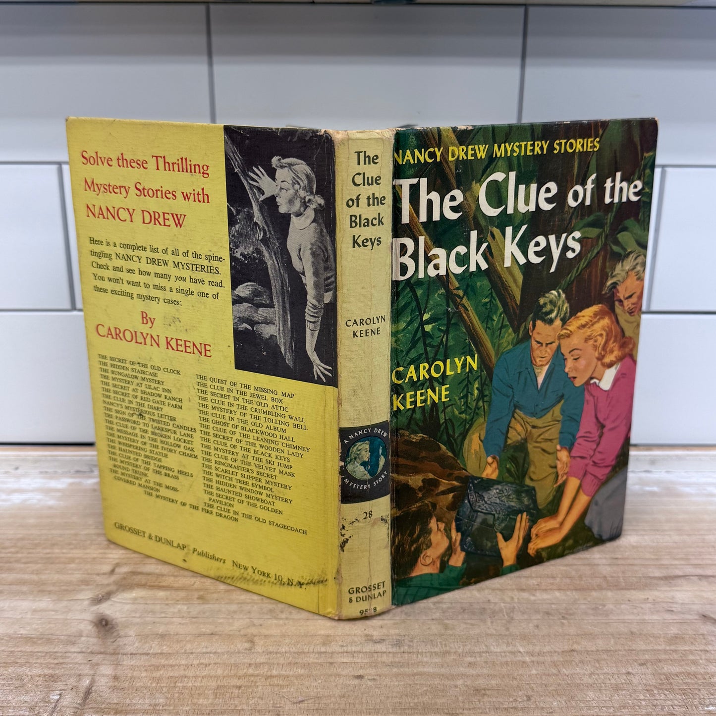 Vintage Nancy Drew Books Set of 6 By Carolyn Keene
