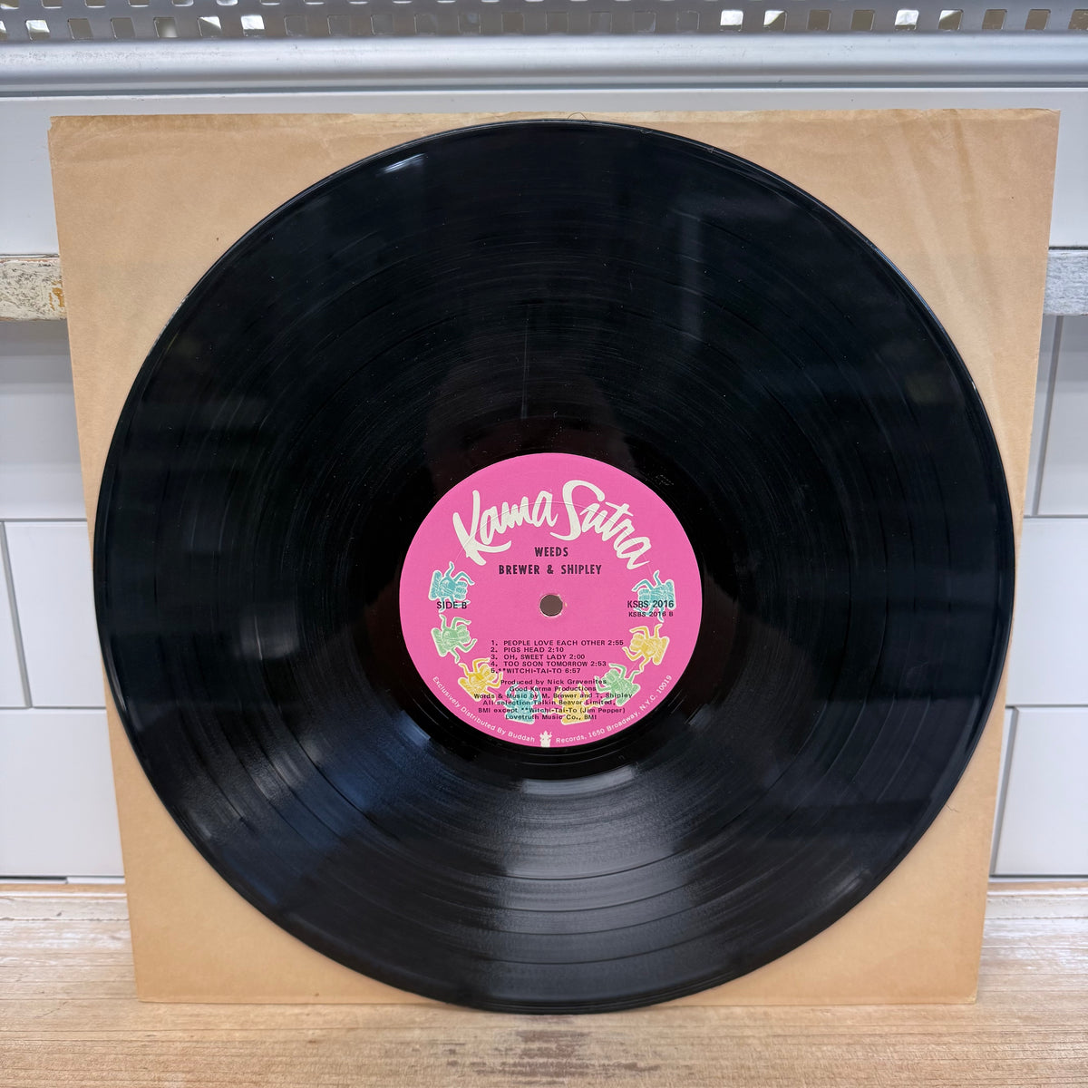 Brewer & Shipley Weeds Vinyl LP 1969 -- KSBS 2016