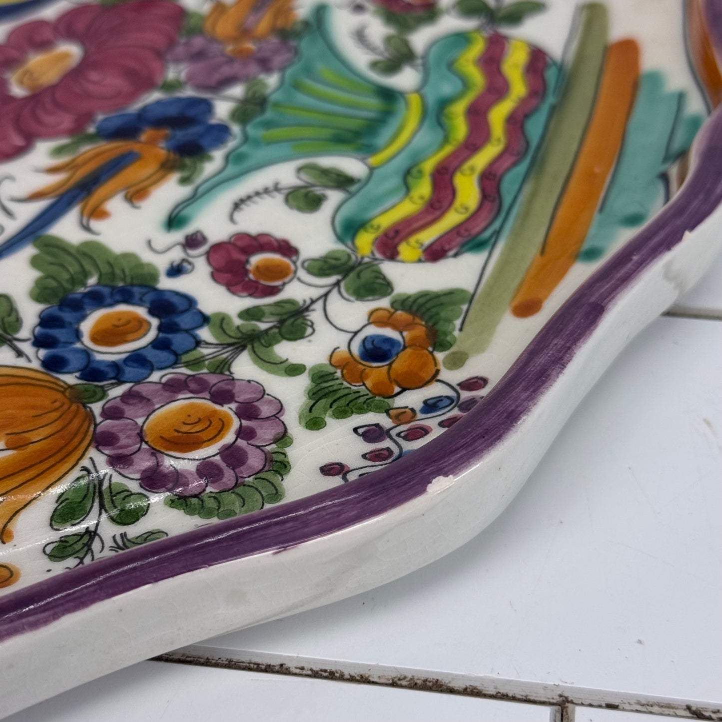 Skyros Greek Pottery Signed Hand Painted Tray Selection