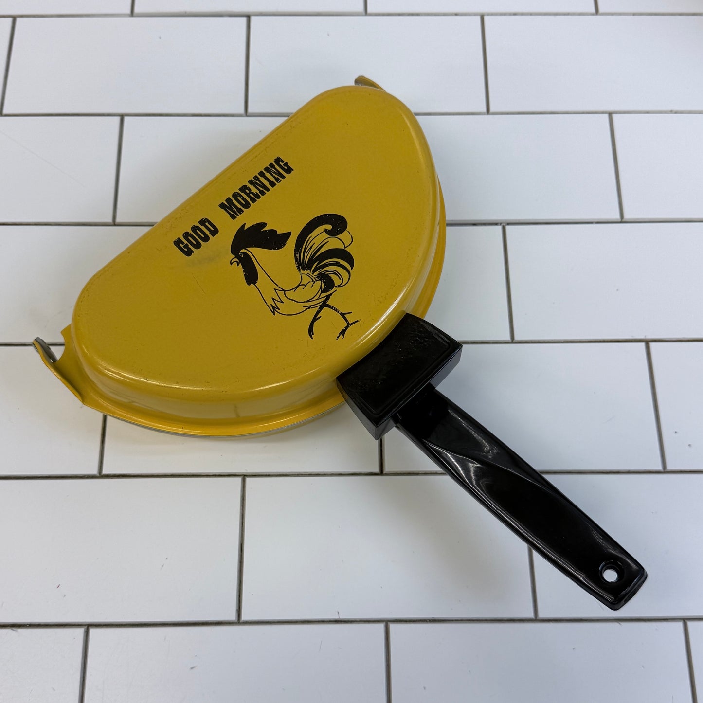 Nordic Ware Good Morning Rooster Omelette Pan Vintage USA 1970s
