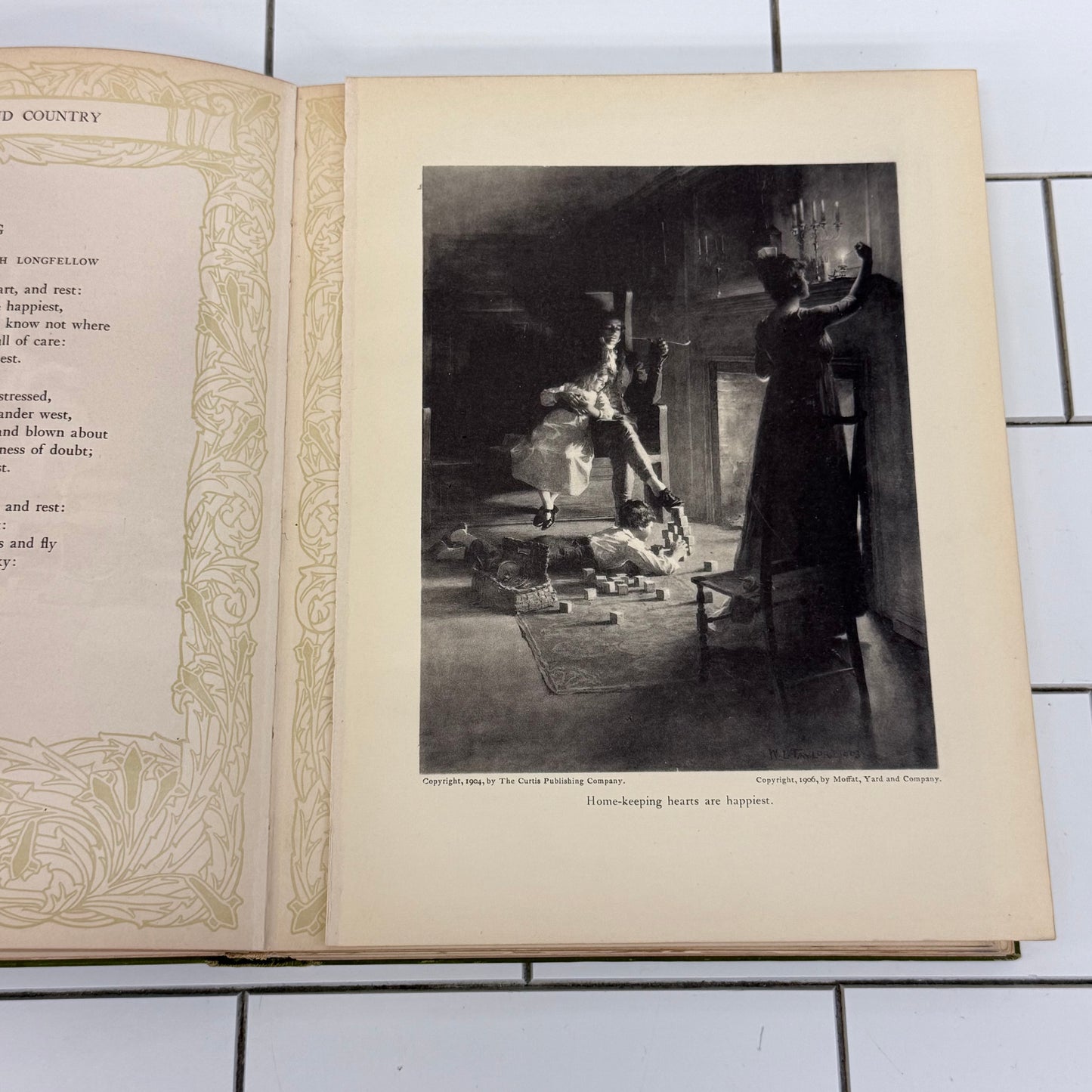 Our Home and Country W.L. Taylor Illustrated Book 1908 First Ed