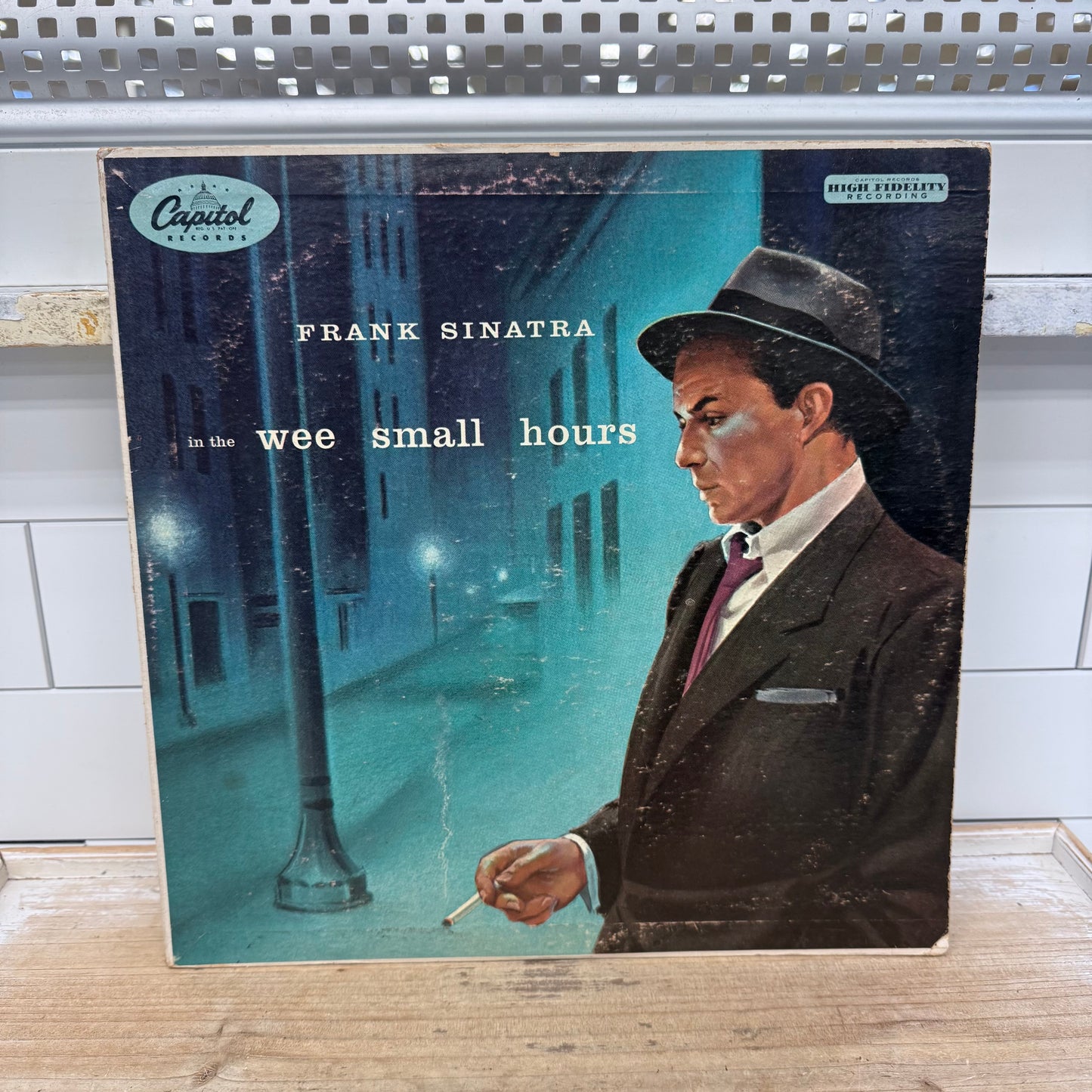 Frank Sinatra In the Wee Small Hours Vinyl LP Capitol #W-581 1955