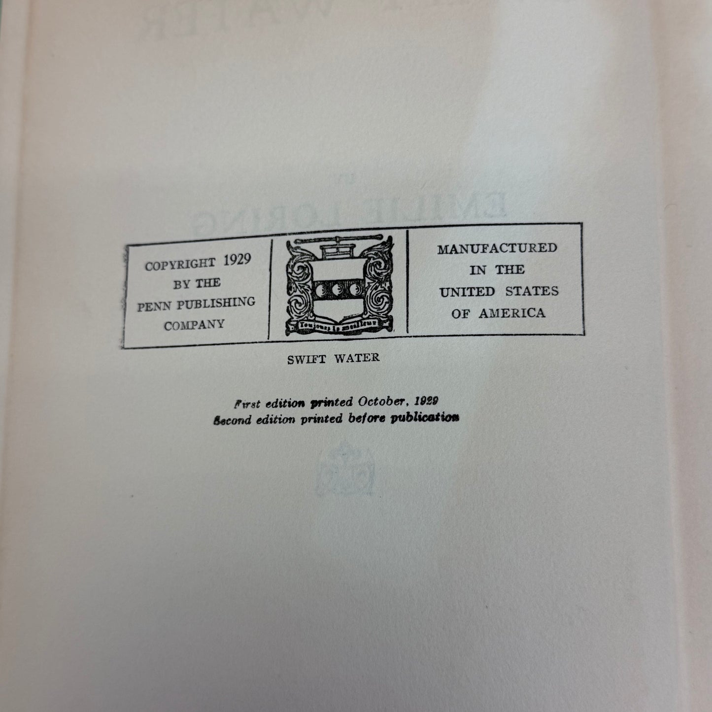 Antique Hardback Book Selection 1910–1930