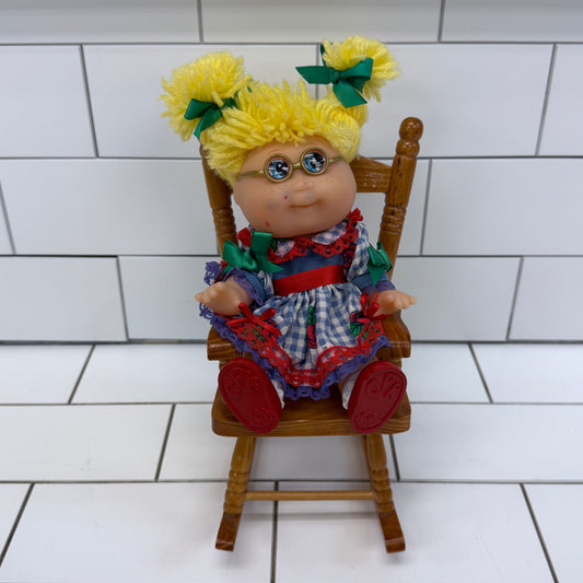 Cabbage Patch Kids Norma Jean Doll & Rocking Chair