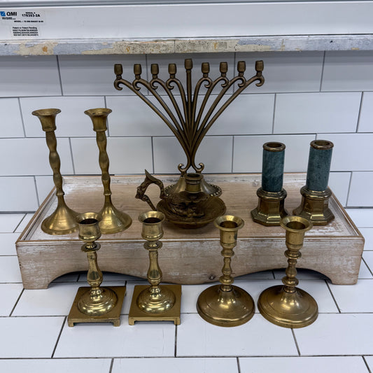 Brass Candle Holder Selection