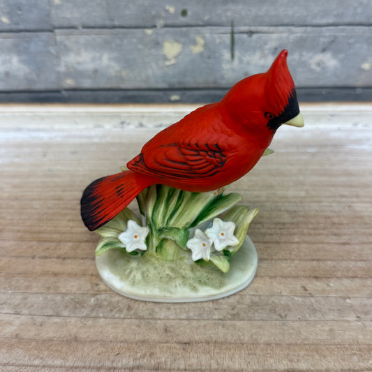 Lefton Cardinal Bisque Porcelain Figurine, 1970s
