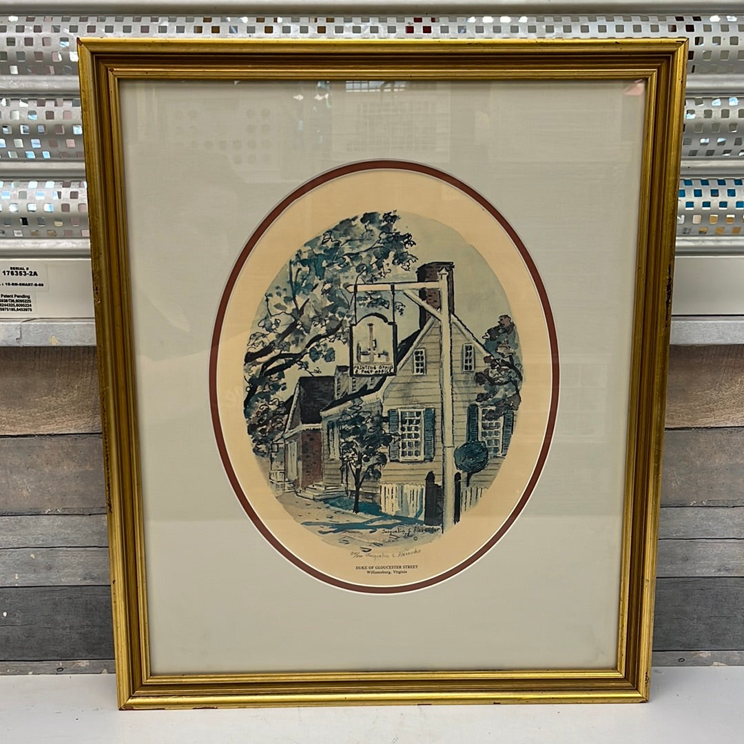 Jacquelin Alexander Framed Print Selection Signed, 1977-1978