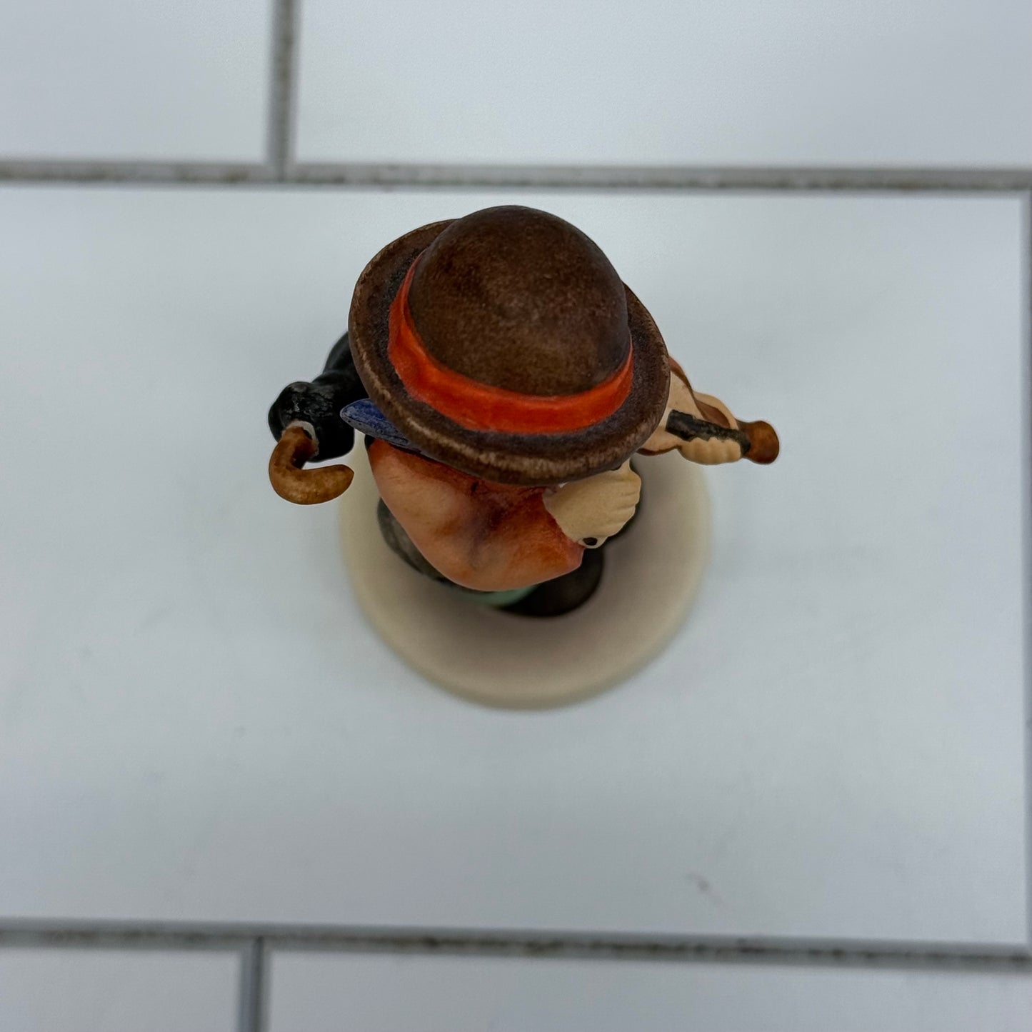 Goebel Hummel Figurine Little Fiddler, Porcelain 1984